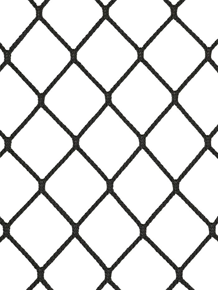 PSN670BK  Knotless 2-3/4 inch Black Personnel Safety Netting - InCord