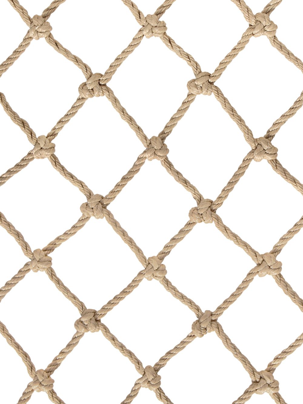 P360KS  InCord Knotted Polyester 3 inch Sand Custom Safety Netting