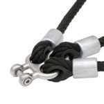 Nylon Thimbled Loop Eyed SS Shackle