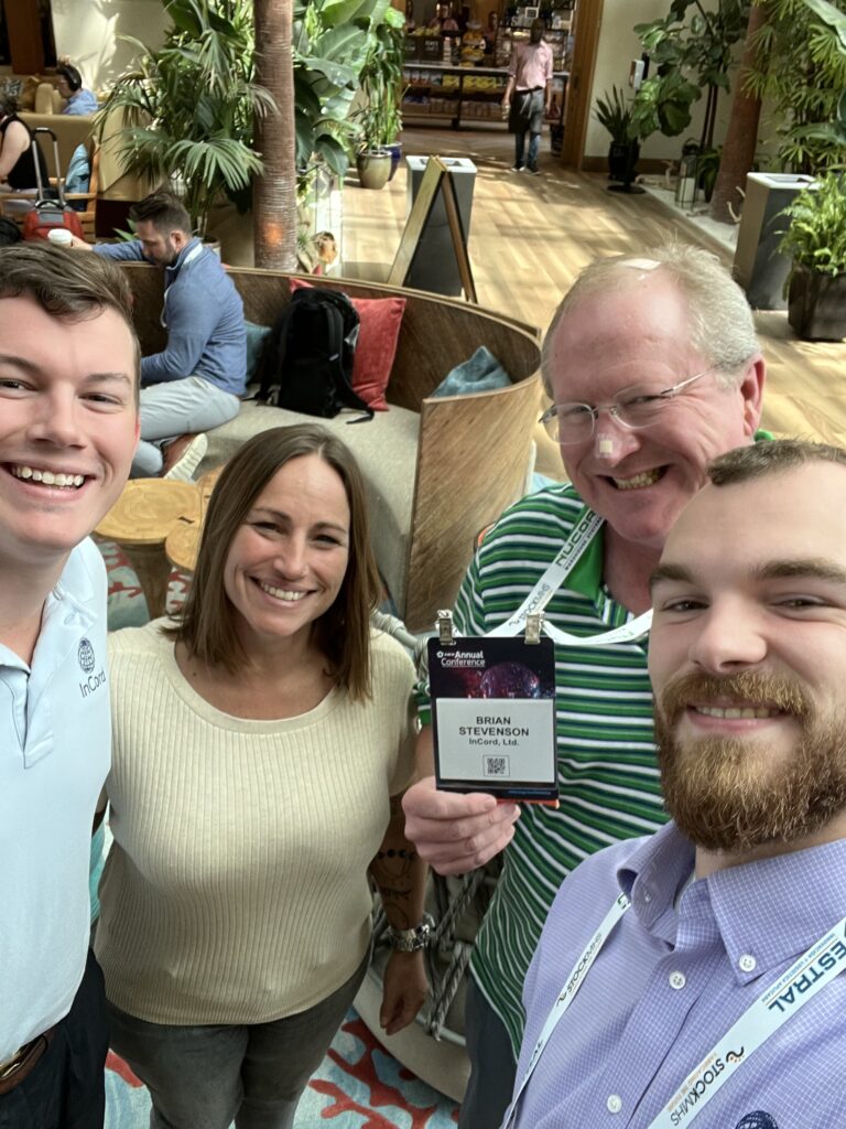 Robin Ritz at the Annual MHI Conference. Manufacturing industry.