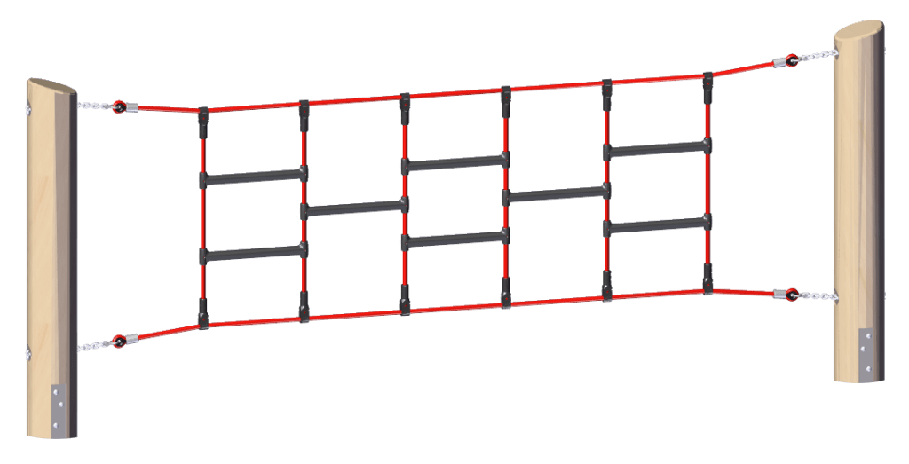 Haiger Adventure Course - Climbing Rungs