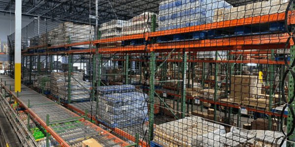 Back Rack Netting Rack Guard Netting Systems | Safeguard Your Warehouse