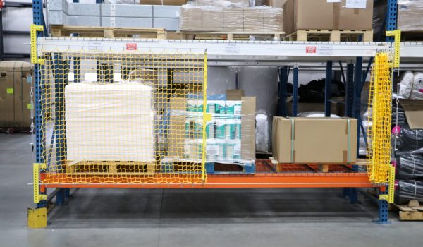 Sliding Rack Netting | Pallet Rack Safety